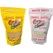 White and Yellow Daniel Boone Fresh Coarse Stone Ground Corn Grits 2/2 Pound
