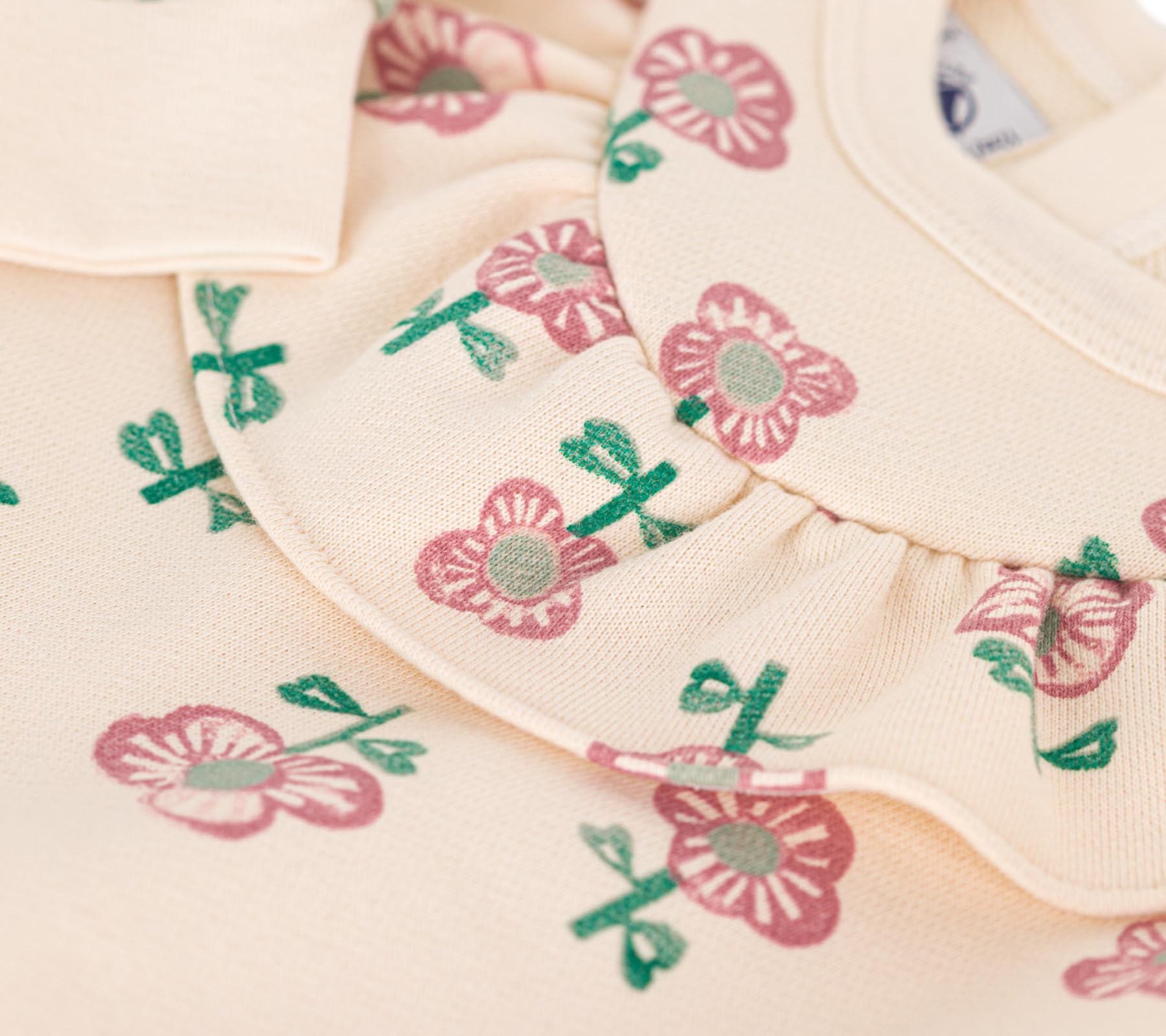 Petit Bateau Sweatshirt Manches Longues Bébé Fille