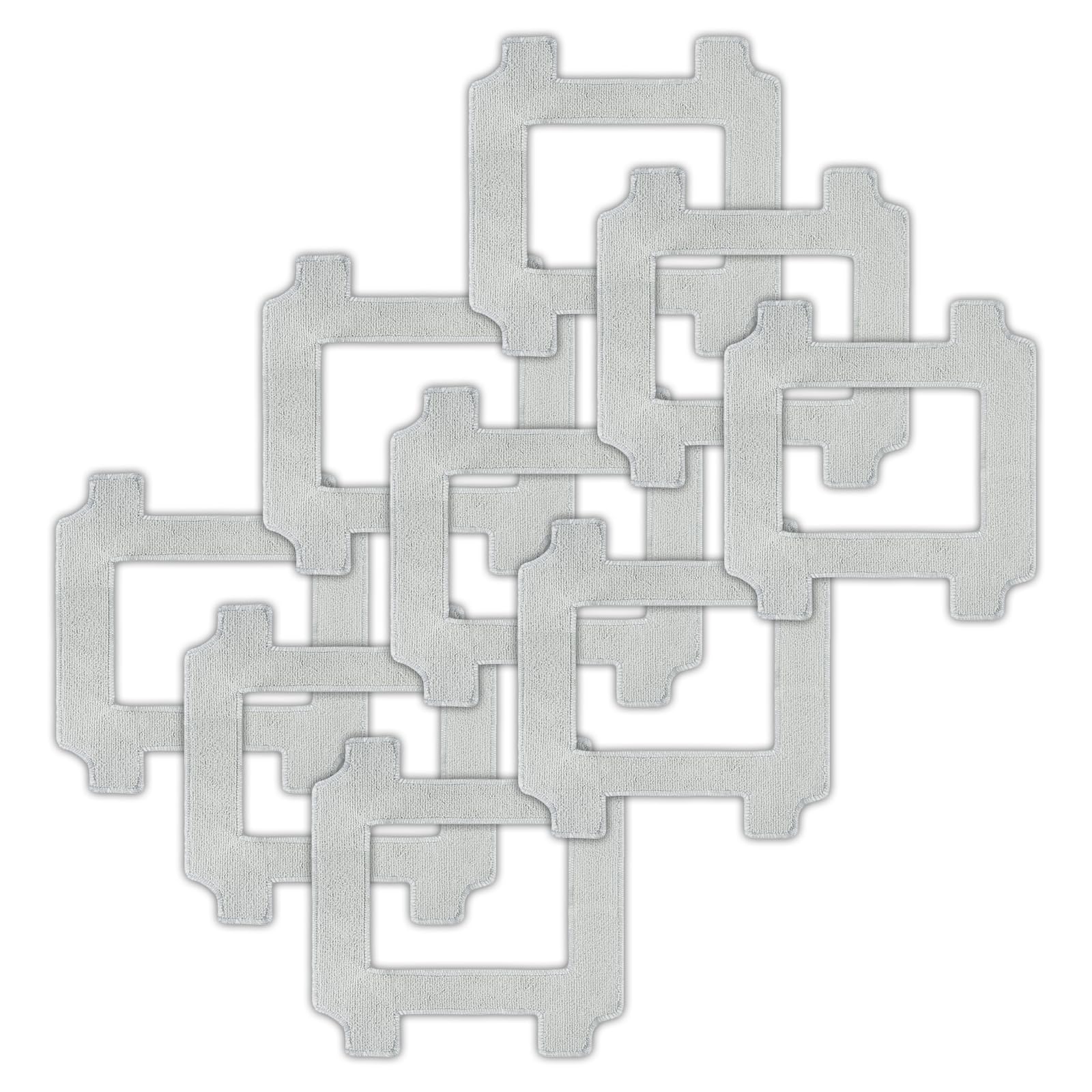 Serpillères Ecovacs Winbot W2S : lot de 9 lingettes de rechange