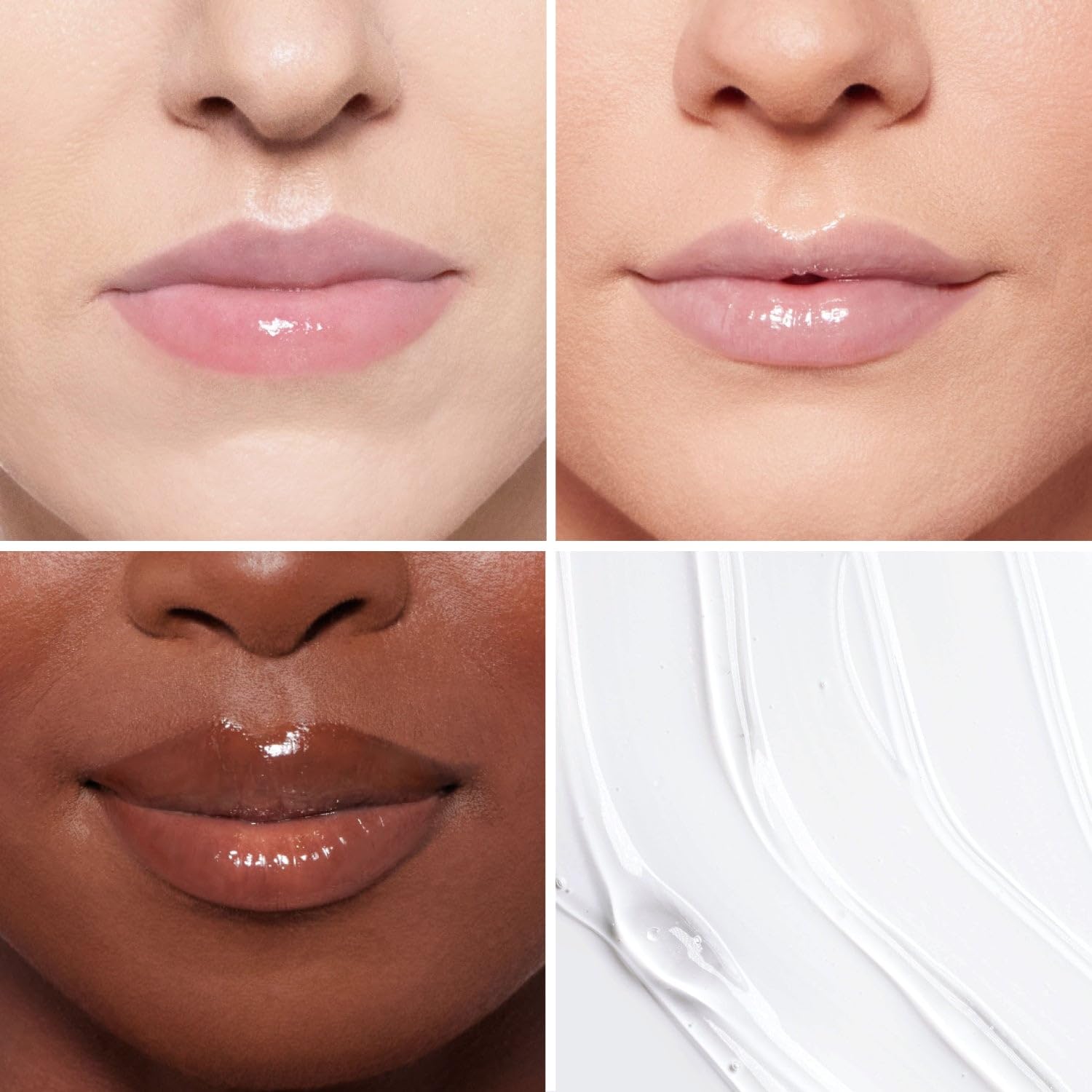 OFIR Surreal Shine Plumping Lip Gloss for Women | Clear, Non-Sticky, Hydrating Lip Gloss with Menthol & Vitamin E | High Shine, Vegan, Cruelty-Free | Clear - Transparent | 0.15 FL OZ
