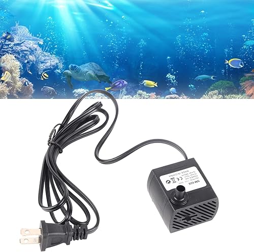 Miniatura 3 de Jardinería Jardín Cría, Circulación Hidropónica de Fuente de Estanque 4W, Silenciosa y, Adecuado para Acuarios y Piscinas de Fuentes, Mini Bomba de