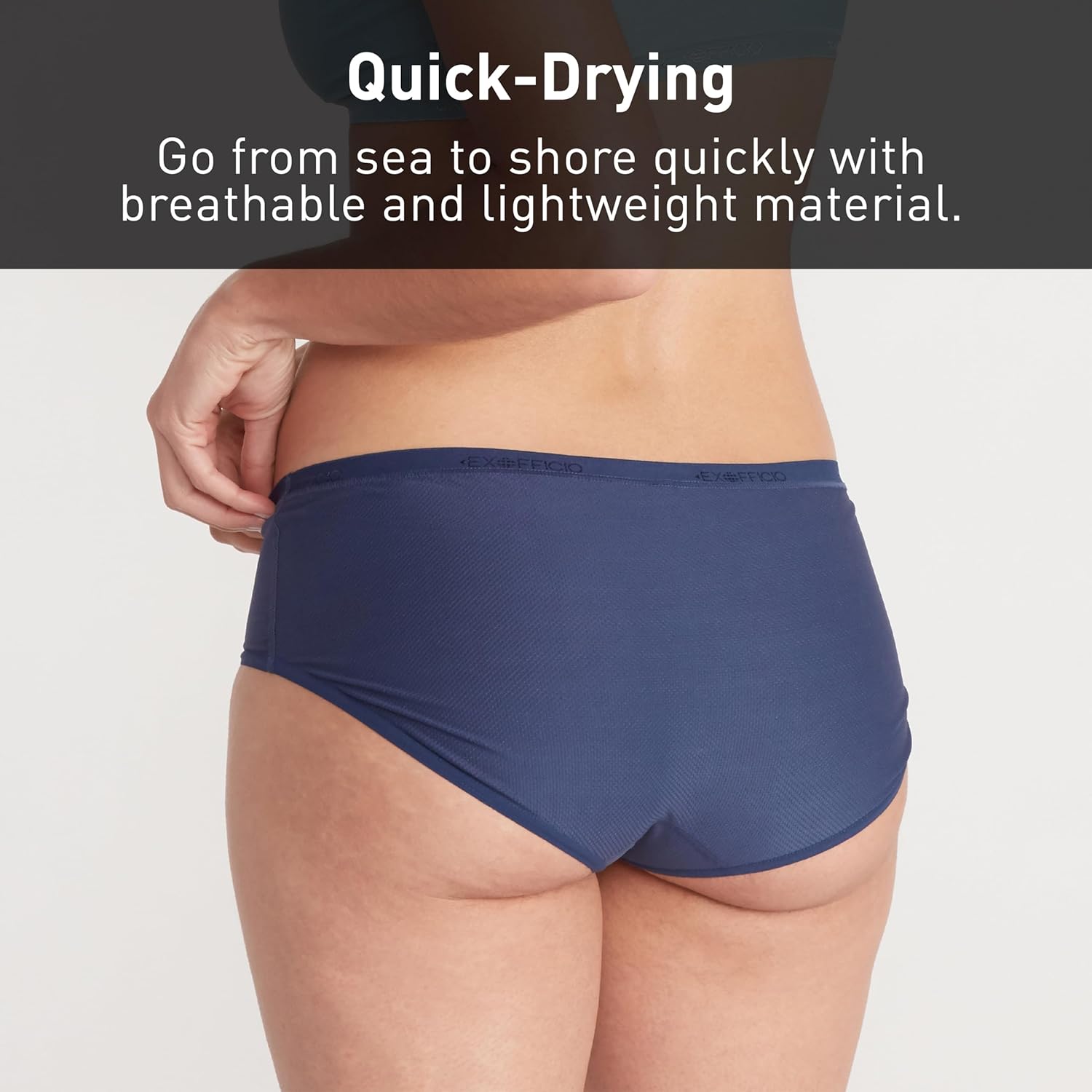 ExOfficio Women's Give-N-Go 2.0 Hipster - Breathable Durable Easy Care Travel Underwear - Image 5