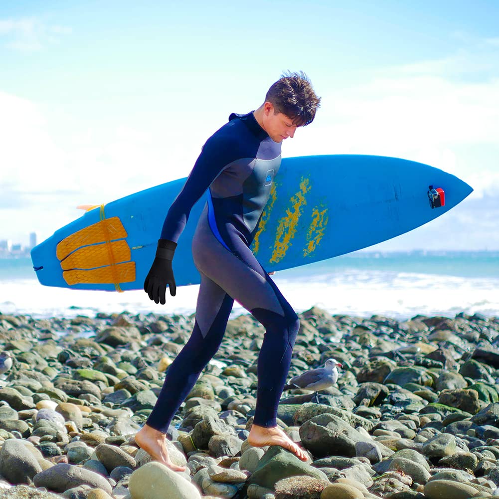 Guanti In Neoprene 3mm AUAUY - Termici, Antiscivolo, Per Immersioni, Surf, Kayak E Sport Acquatici - Foto 13