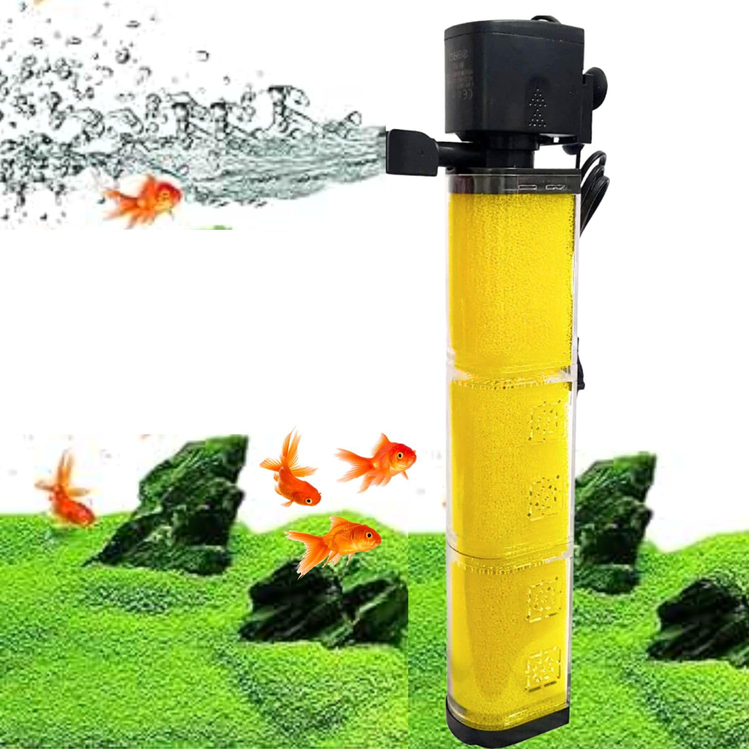 Petzlifeworld Sobo Aquarium Internal Filter WP-6001 | 40W | 2800L/H | Fit for 4 Feet Tank | Suitable for Both Salt and Fresh Water (B07V2LLY5D) Amazon Price History, Amazon Price Tracker