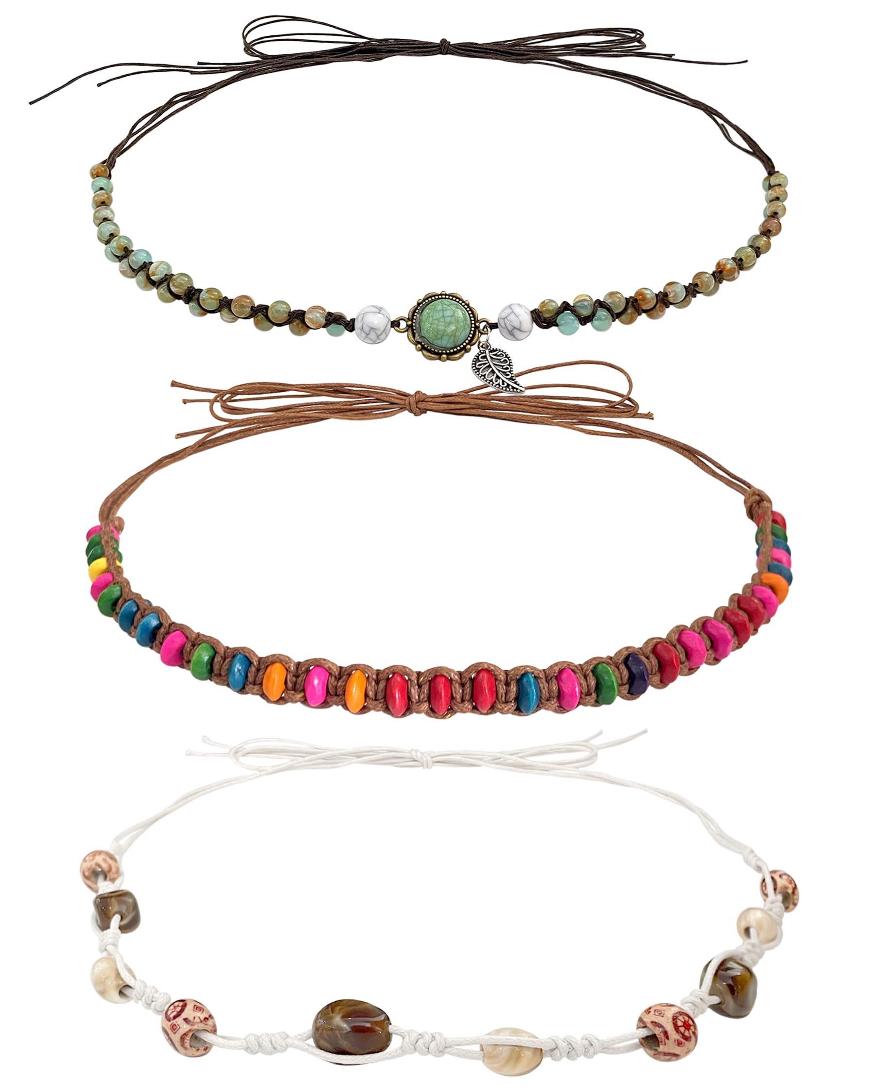 Beaded Cowboy Hat Bands for Men Women Cowgirl Hat Accessories