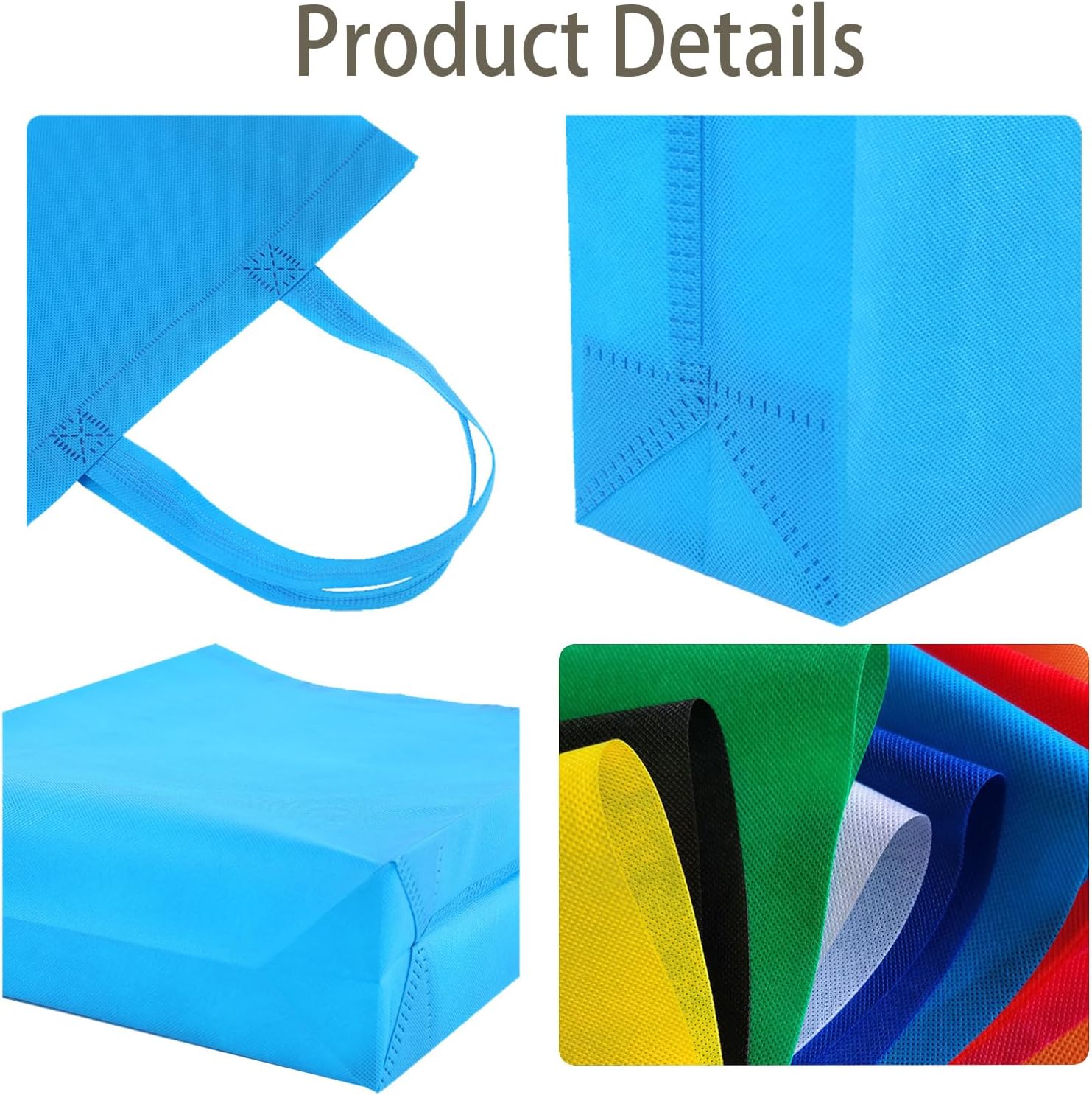 Customizable Reusable Tote Bags Full Color Print, Heavy-Duty for Grocery Shopping, Travel, Kitchen Shopping