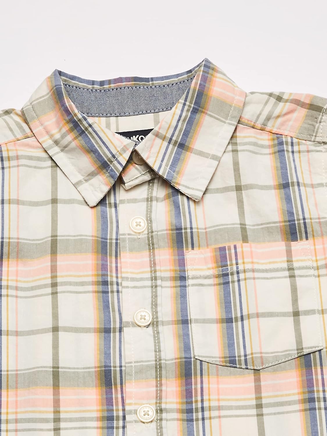 OshKosh B'Gosh Boys Short Sleeve Woven Buttonfront Shirt - Image 2