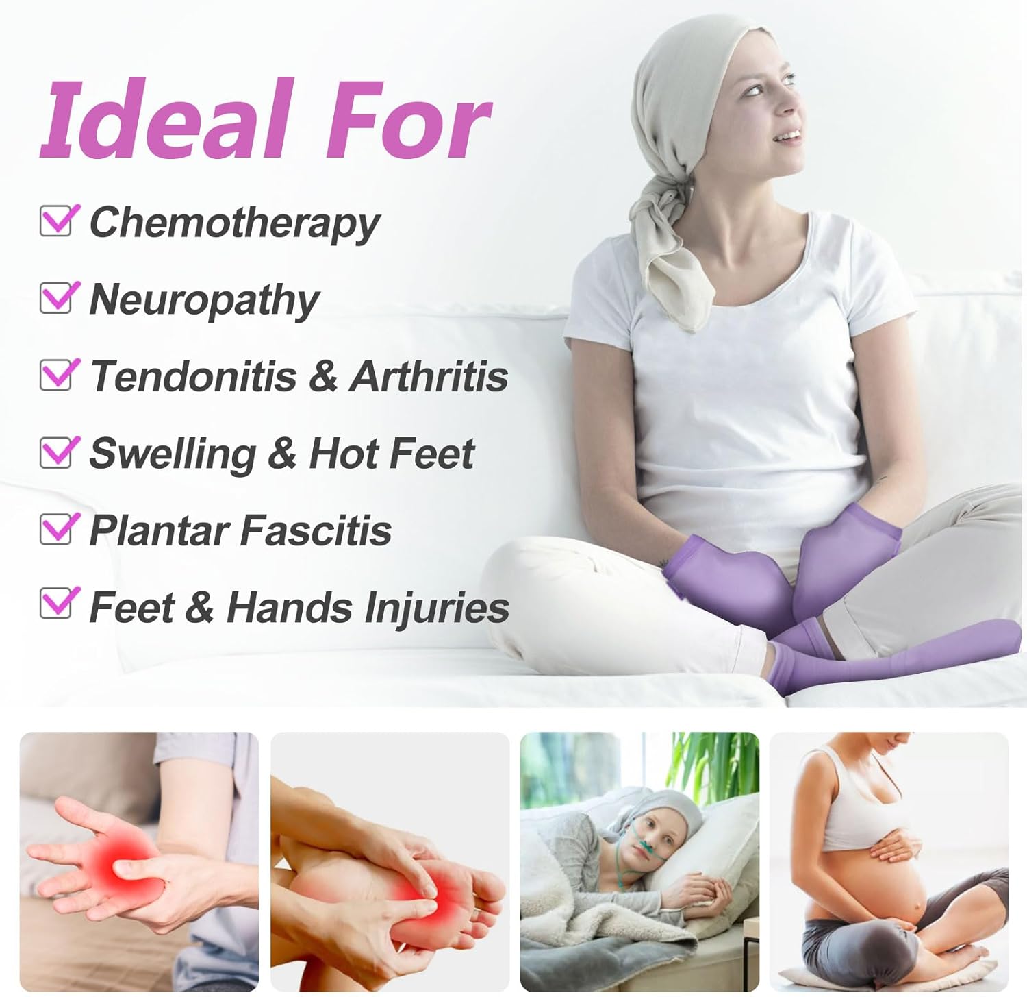Cold Therapy Socks Hand Ice Pack Cold Gloves for Singapore Ubuy