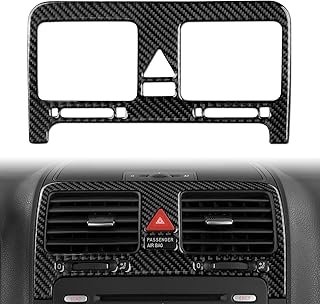 Sponsored You’re seeing this ad based on the product’s relevance to your search query.Learn more about this advertisement Car Centre Console with Ventilation Nozzles Panel Cover Carbon Fibre Trim Sticker Compatible with Volkswagen Jetta V/Golf/Golf GTI/Golf Plus/Golf R32/Variant Interior Accessories