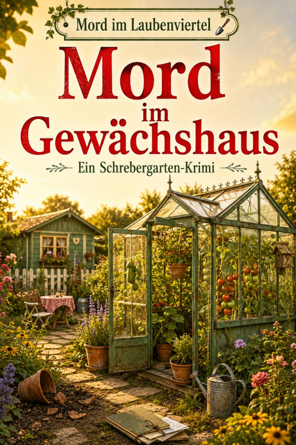 Mord im Gewächshaus: Ein humorvoller Schrebergarten-Krimi (Mord im Laubenviertel)