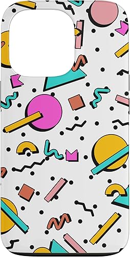 Miniatura 10 de iPhone 15 Pro Vintage Geometría Forma Patrón Retro 80s 90's Nostalgia Case