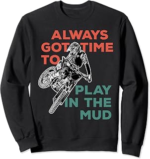 Motocross Dirt Bike Off Road Funny Slogan Gift Sudadera