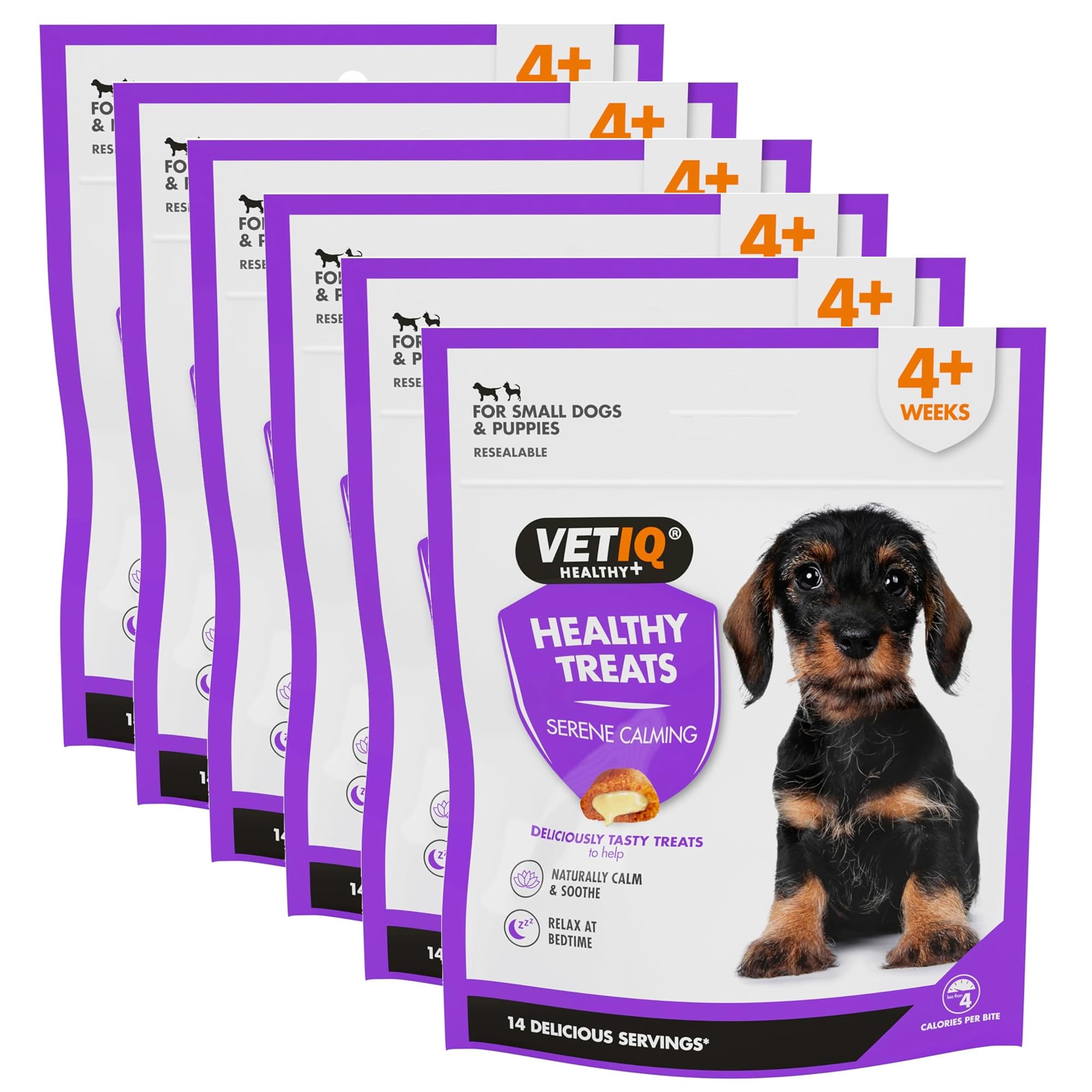 VETIQ Healthy Calming Dog & Puppy Anxiety Vitamin Treats (84 Servings)