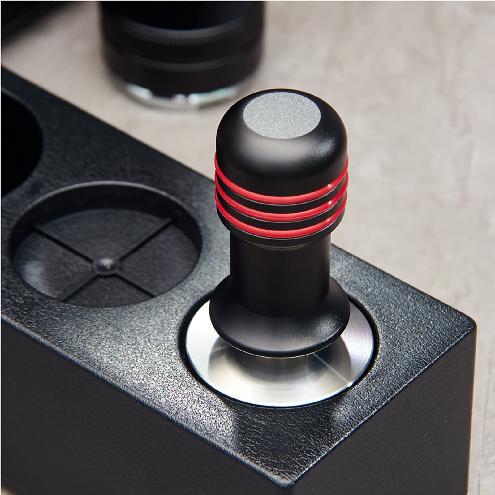 Café Tamper Martillo de polvo fuerza constante presión a Espresso Prensador(51mm)