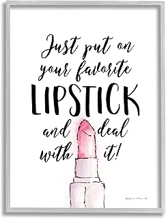 Stupell Industries Pintalabios favorito Deal ...