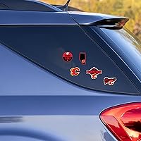 Vista 3 de Rico Industries NFL - Hoja de adhesivos (5 unidades)