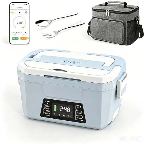WisaKey Cordless Electric Lunch Box 1.2L