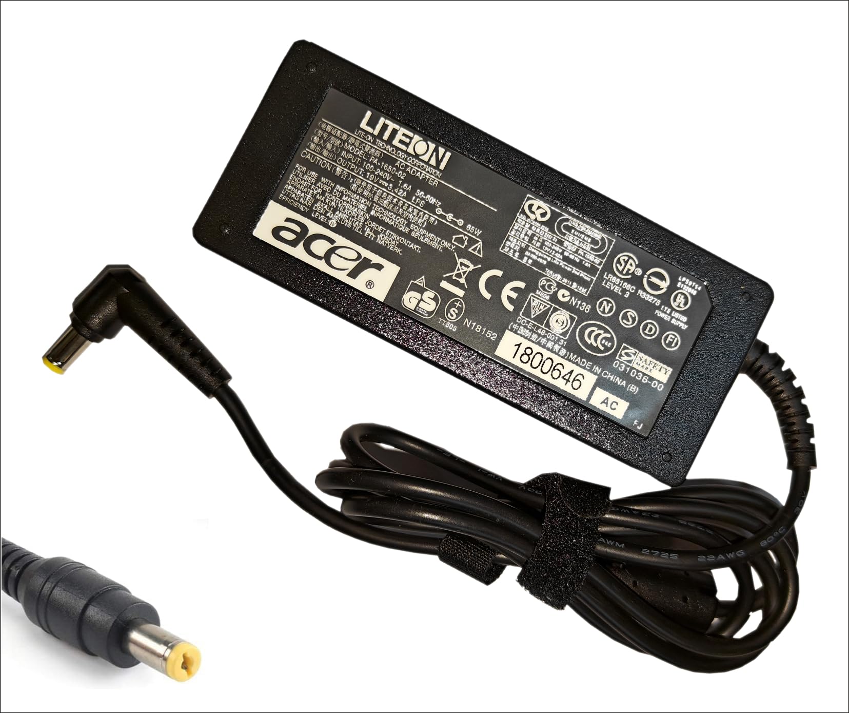 See full amazon price history chart for maxelon Power Cable & Acer 65W 45W Adapter-Charger for Aspire E5 E5-576 A315 A315-21 N19C3 E5-575 PA-1650-86 E1 E15 N16Q2 N19C1 Aspire 3 5 M5 R3 N17C4 maxelon Power Cable & Acer 65W 45W Adapter-Charger for Aspire E5 E5-576 A315 A315-21 N19C3 E5-575 PA-1650-86 E1 E15 N16Q2 N19C1 Aspire 3 5 M5 R3 N17C4 (B0D1BV1YK3) Amazon Price History, Amazon Price Tracker