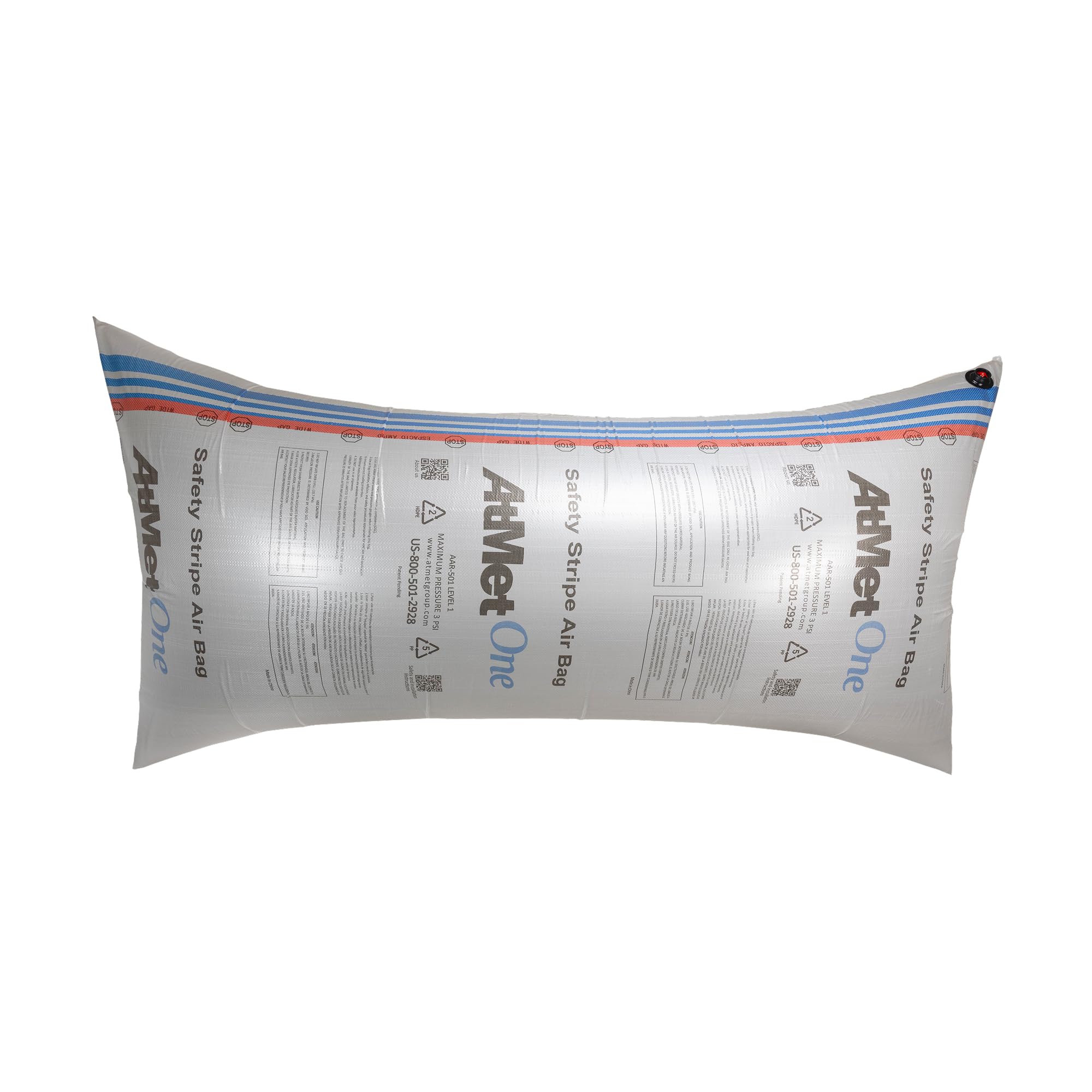 Dunnage Airbags 36" x 72" - USA-Made Inflatable &amp; Reusable Woven PP Dunnage Bags AtMet - Prevent Cargo Movement &amp; Damage, Shipment Stabilizer for Pallets, Crates &amp; Barrels by IDL Packaging