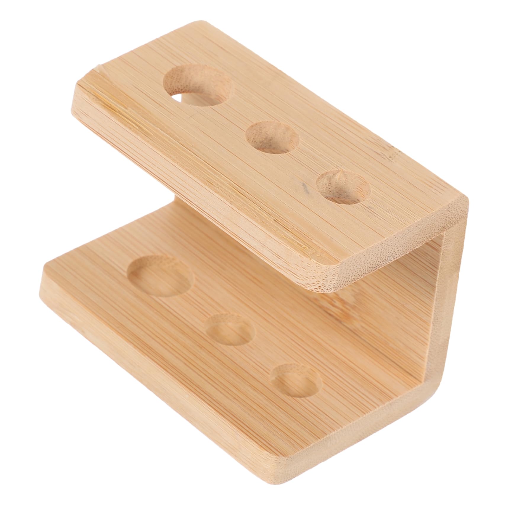 MAGICLULU 5 Pz Porta Spazzolino Da Denti Portapenne Organizer Per Spazzolini Da Appoggio Portaspazzolino Da Banco Multiforo Organizer Per Spazzolini Da Scrivania Portaspazzolini Bambù