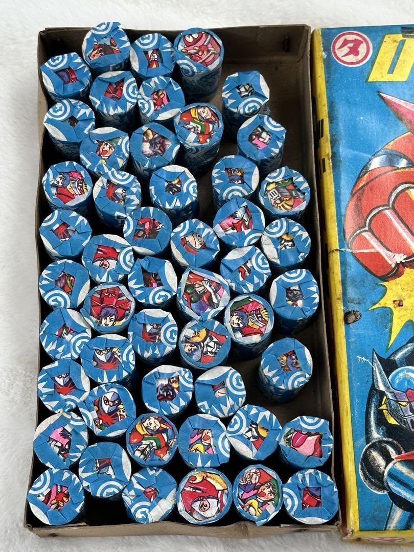 Amazon | 昭和レトロ 特大ローメン メンコ 玩具 レトロポップ ロボコン