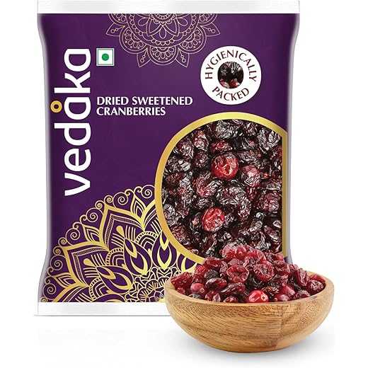 Vedaka Whole Dried Cranberries 100g