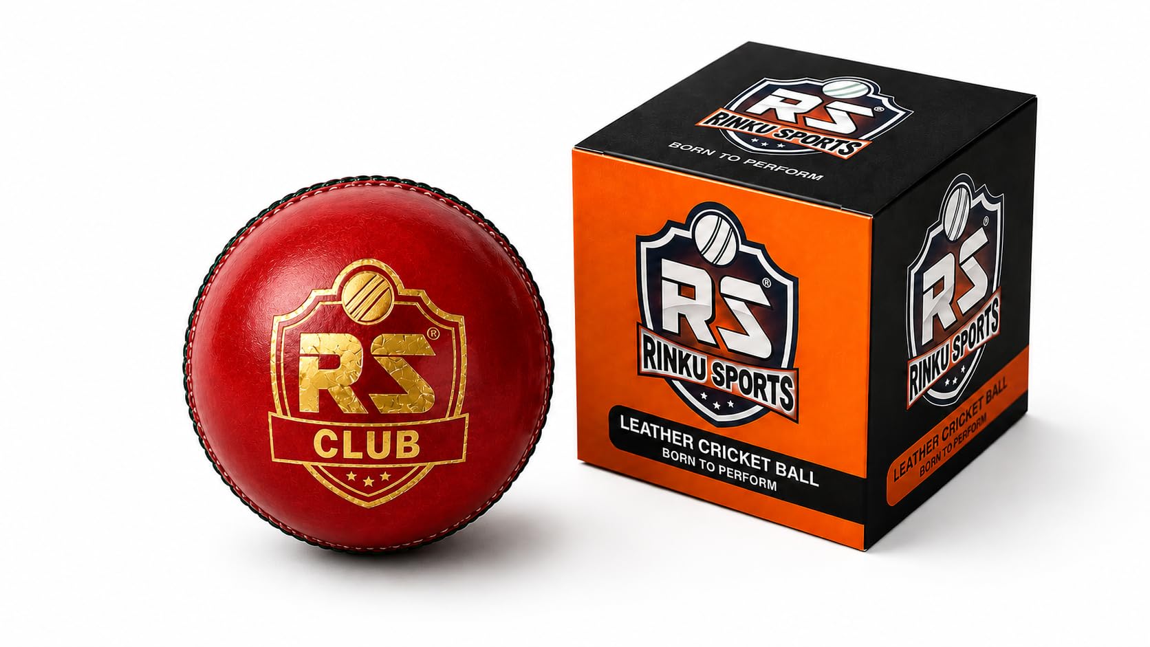 RS Rinku Club 4 Piece Practice Leather Ball (Pack of 2) | Superior Core & Shape Retention-picture-27