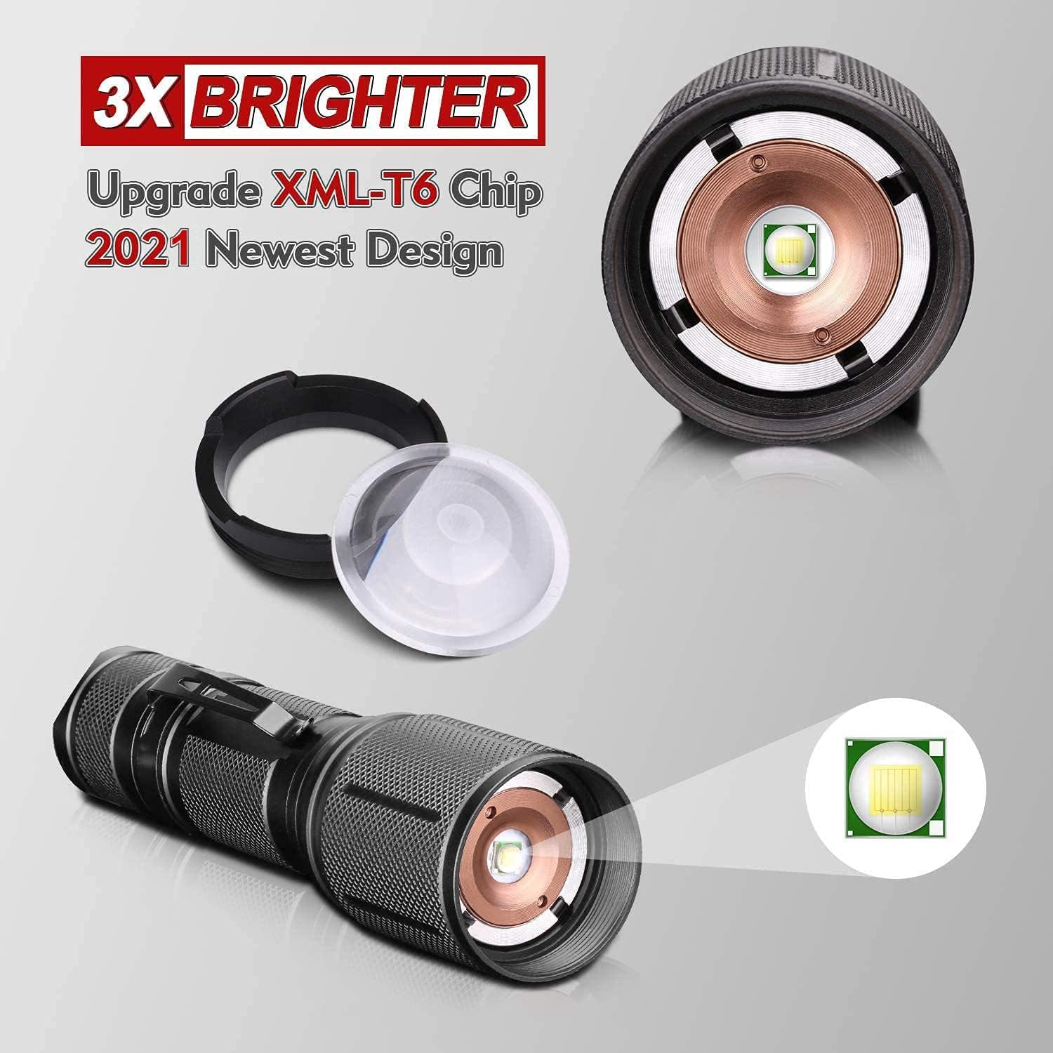 LETMY Flashlight Brightest Flashlights Resistant Photo