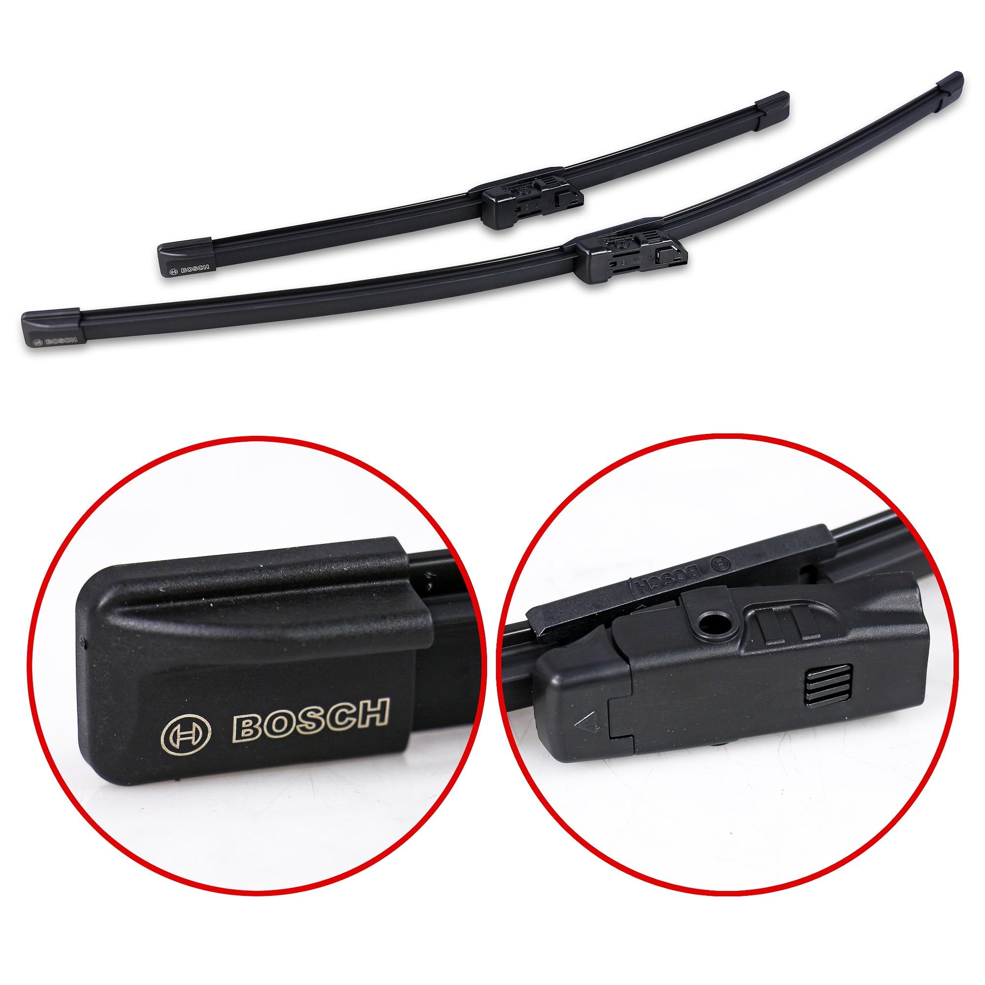 Bosch 3397007295 Pióro Wycieraczki, Czarny, 600 mm/400 mm