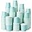 AOZITA [360 Pack] 3 oz Paper Cups, Sky Blue Mouthwash Cups, Disposable Bathroom Cups, Espresso Cups, Paper Cups for Party, Picnic, BBQ, Travel, and Event