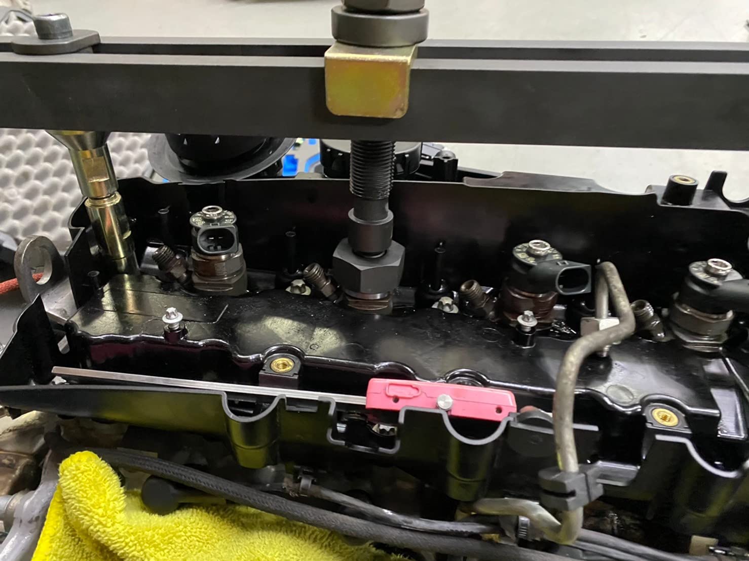 Kompatibel mit Hazet 4978-5 Universal-Diesel-Einspritzdüsen-Abzieher-Werkzeug-Set