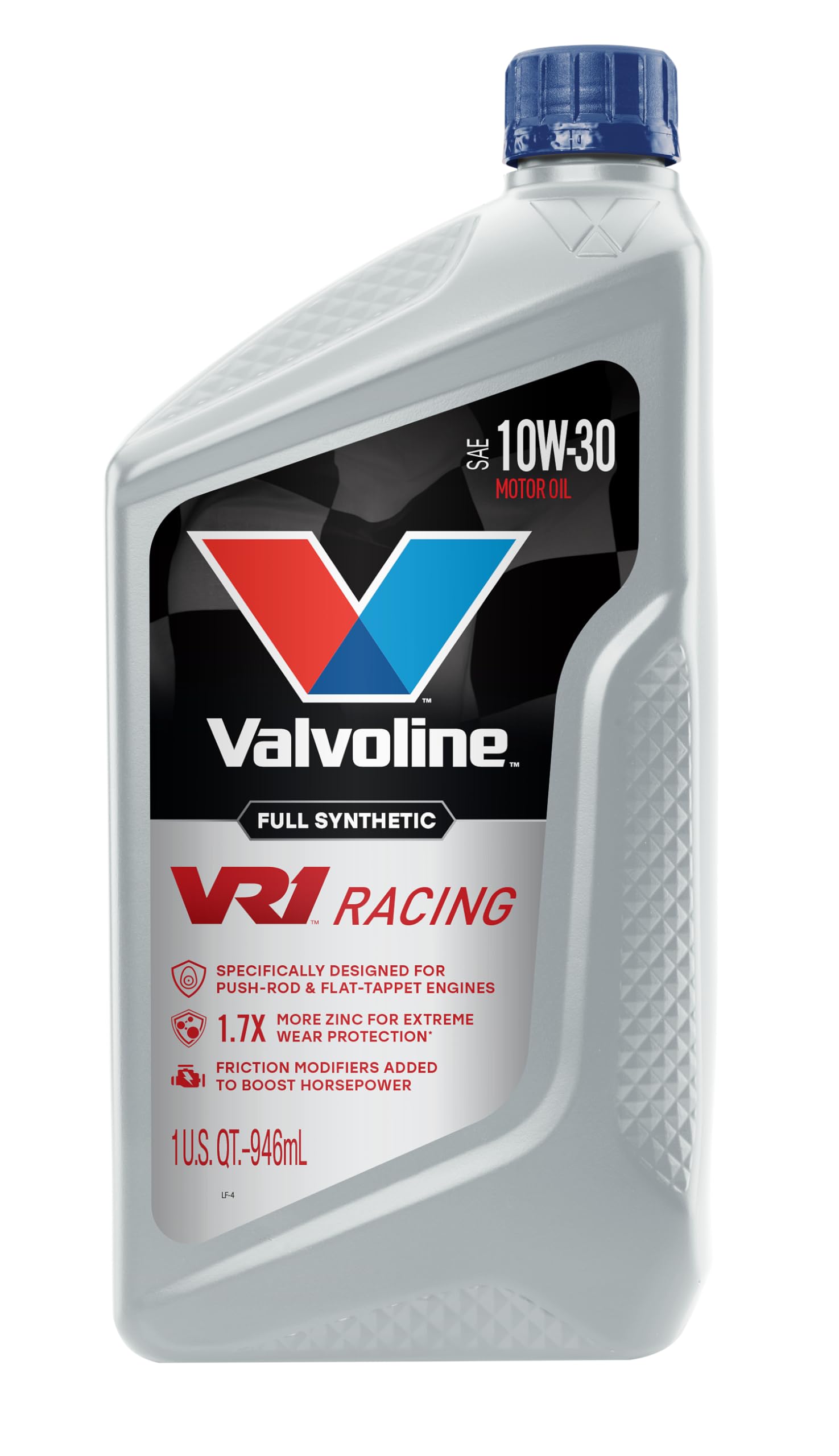Valvoline VR1 Racing Synthetic SAE 10W-30 Motor Oil 1 QT