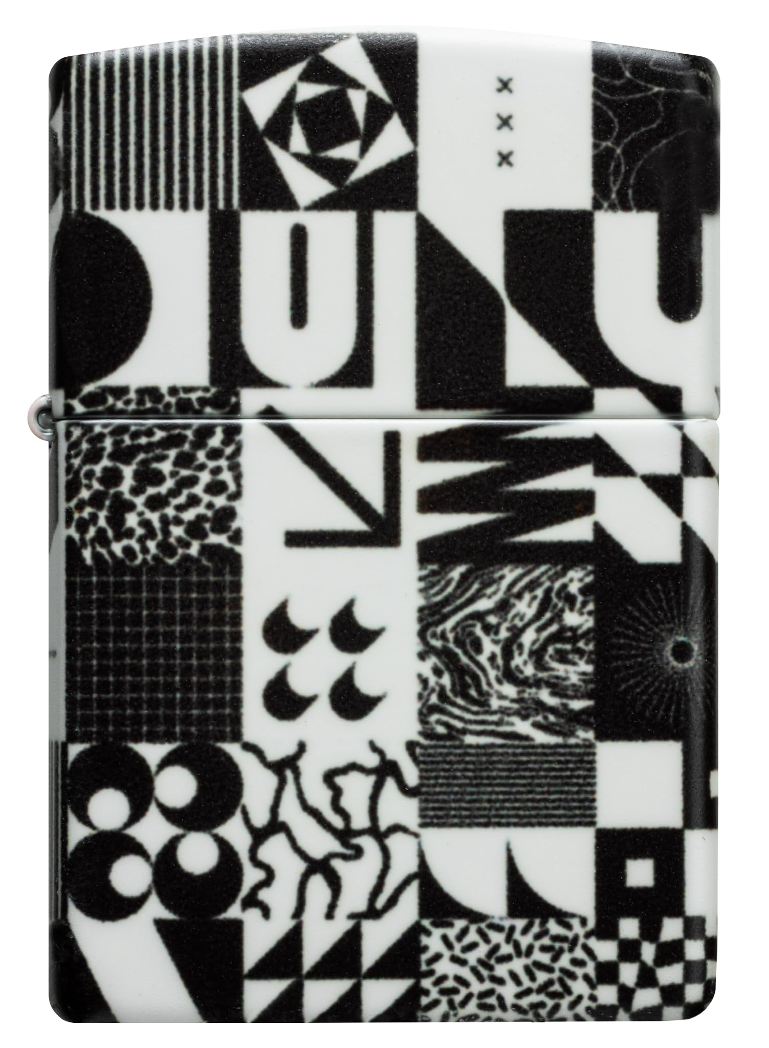 Zippo Accendino antitempesta – Abstract Pattern, 540°, Color Image – Ricaricabile – Riutilizzabile – Design antivento – Confezione regalo – Made in USA
