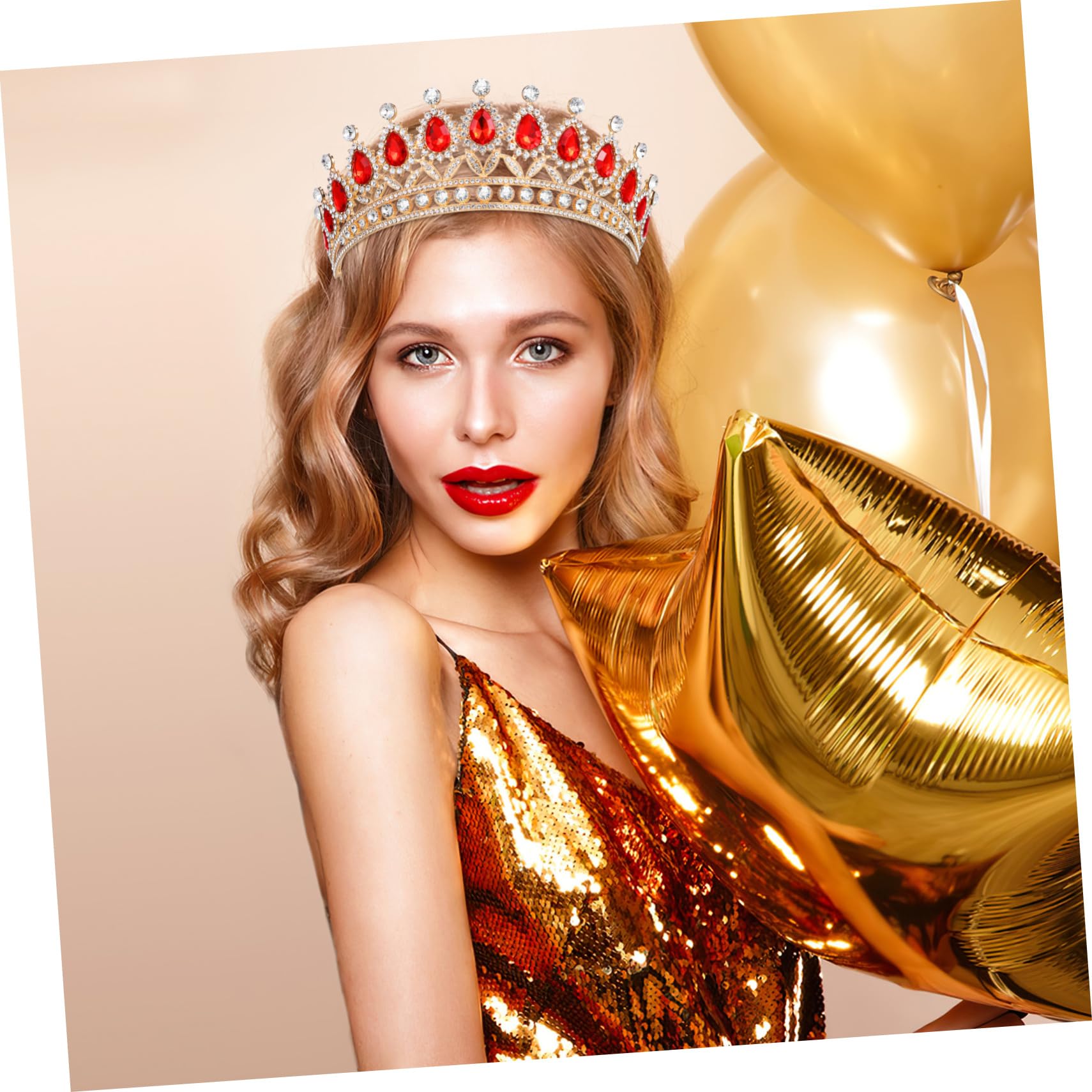 Healeved 2piezas De Raso Diamantes De Imitación Para Bodas y Fiestas Diadema Elegante Diseño De Para Novias y Niñas Accesorio De Joyería Para Celebraciones Especiales