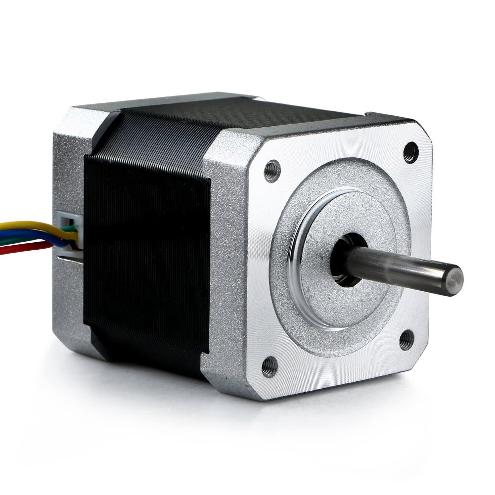 STEPPERONLINE 5x Motori Passo-Passo Nema 17 - 59Ncm, 2A, 4 Fili, Con Cavo E Connettore Per Stampanti 3D/CNC