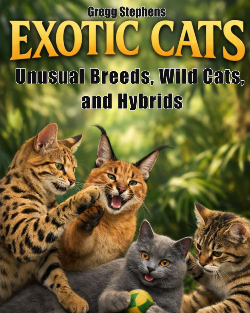EXOTIC CATS: Unusual Breeds, Wild Cats, and Hybrids (The World of Cats)      Paperback – January 12, 2026