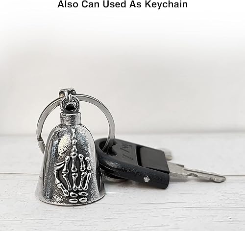 Miniatura 5 de Motorcycle Bell for Luck, Drive Safe Cycling Bells For Bikers Riders