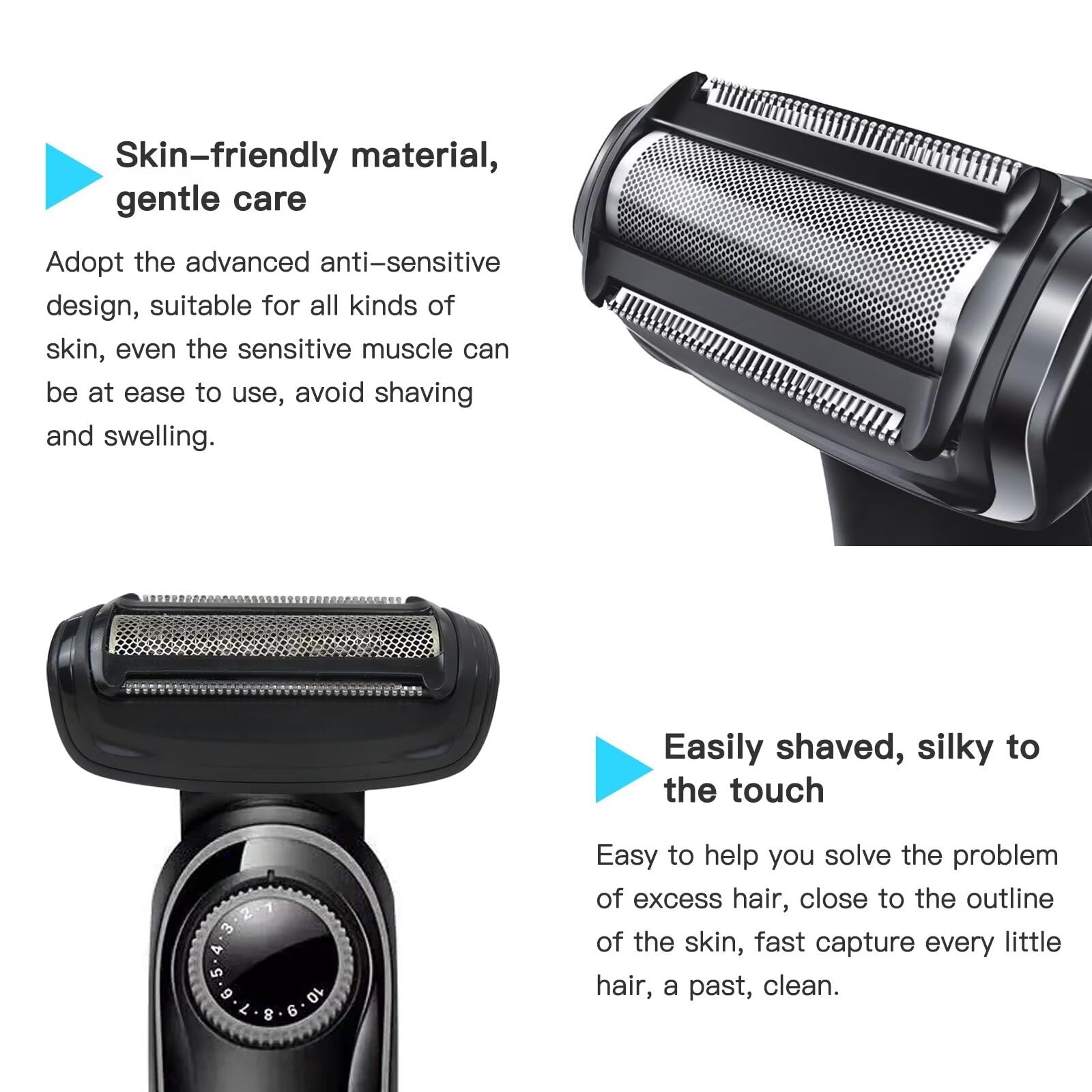 2024 Upgraded Replacement Shaver Shaving Head For PHILIPS QG3383 QG3384 QG3385 QG3386 QG3387 QG3389 QG3390 QG3391 QG3392 QG3393 QG3396 QG3398 QG410 QG415