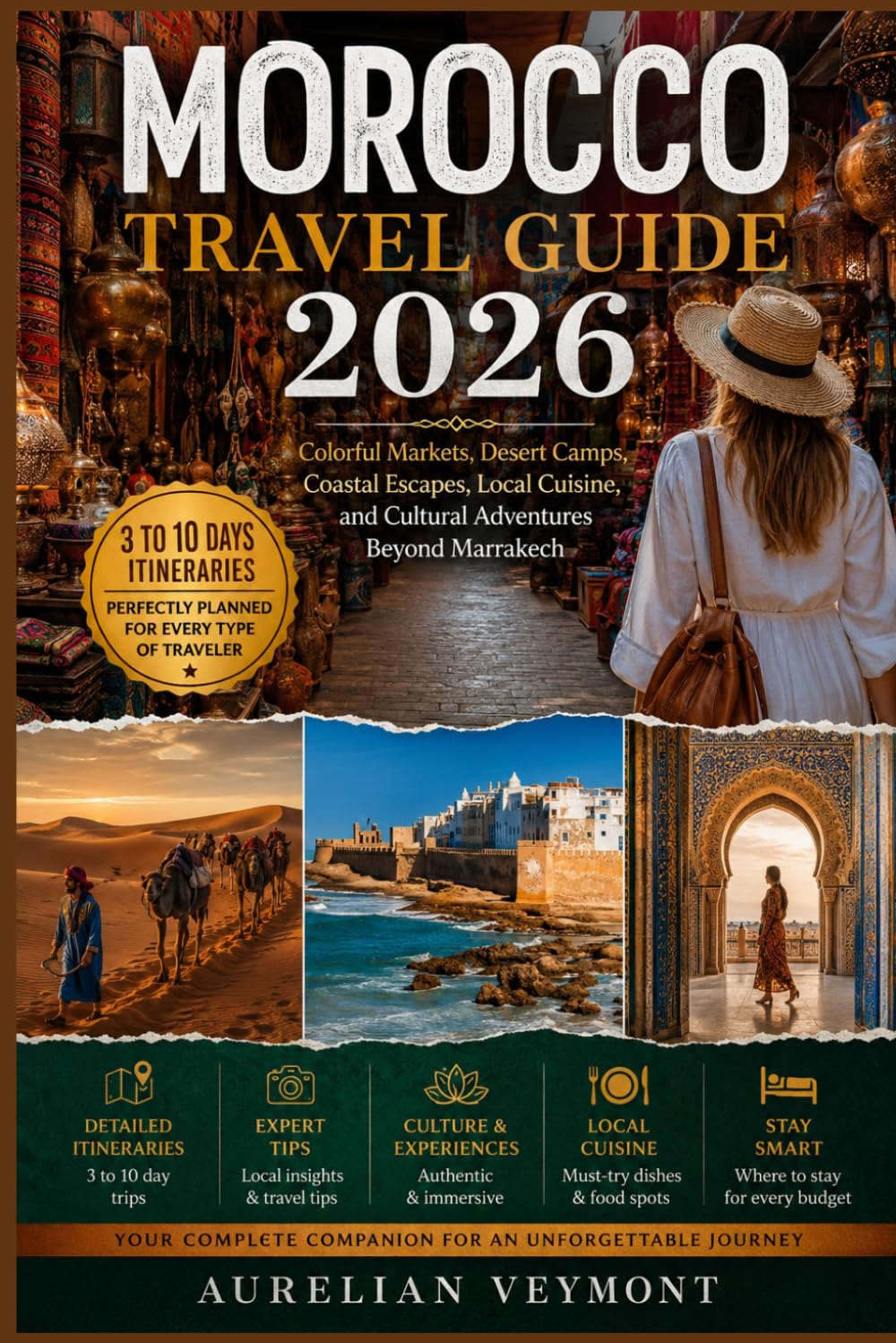 MOROCCO TRAVEL GUIDE 2026: Plan the Perfect Moroccan Adventure. From Itineraries, Budgets, Local Tips & Insider Secrets.