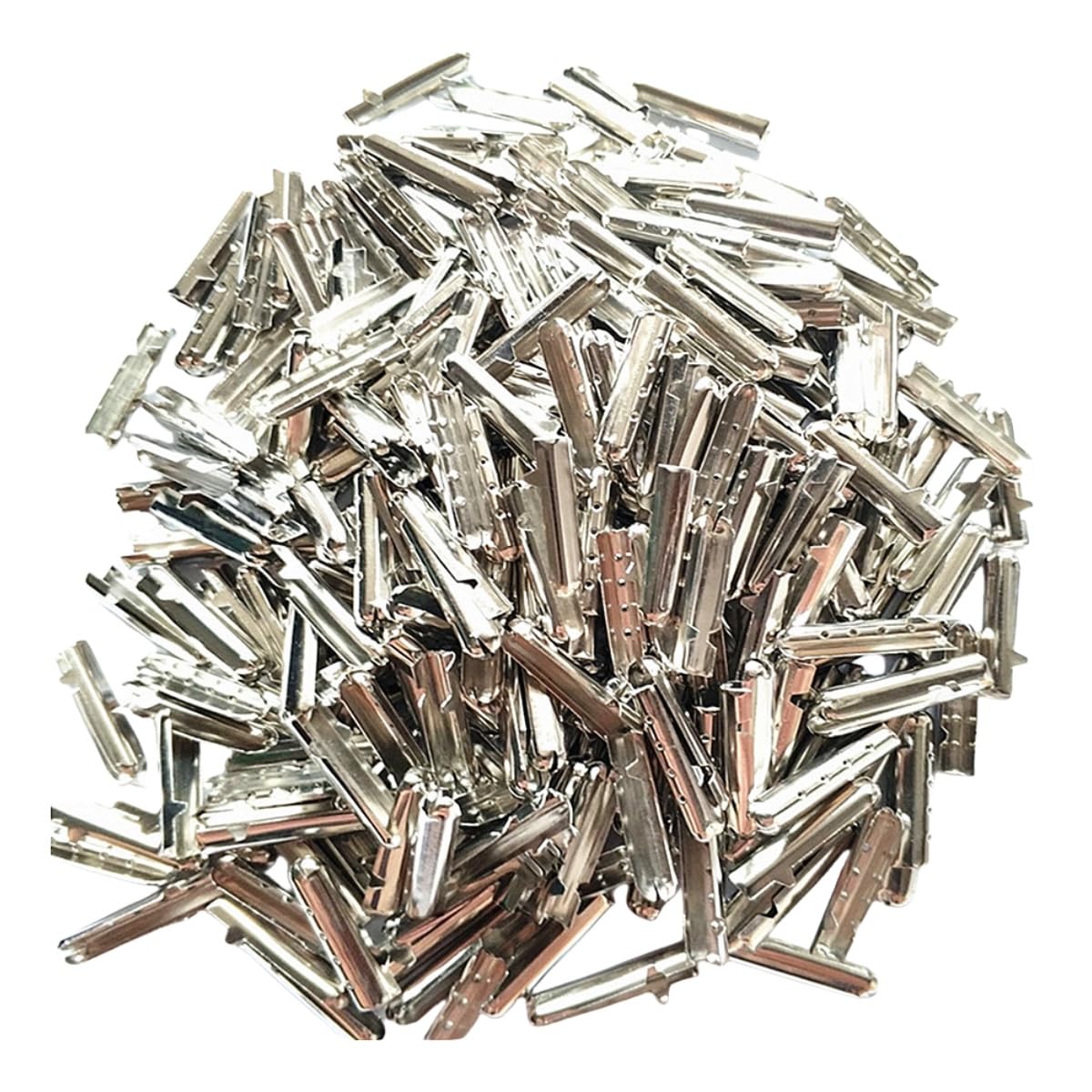 Colorsheng300 Pcs Shoelace Bullet Metal Ends Aglet Repair Shoe Lace Tips Replacement DIY