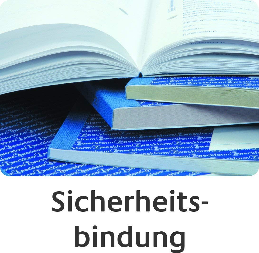 3er Sparpack Avery Zweckform 426 Kassenbuch (A4, nach Steuerschiene 300, 100 Blatt) weiß