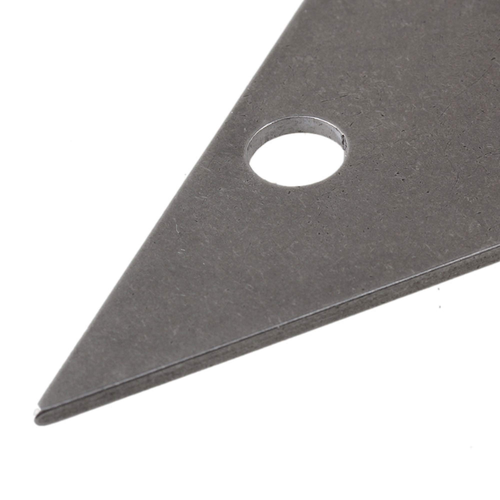 Yibuy 20 pezzi chitarra basso tastiera regolare tasti livellamento strumento in acciaio al carbonio