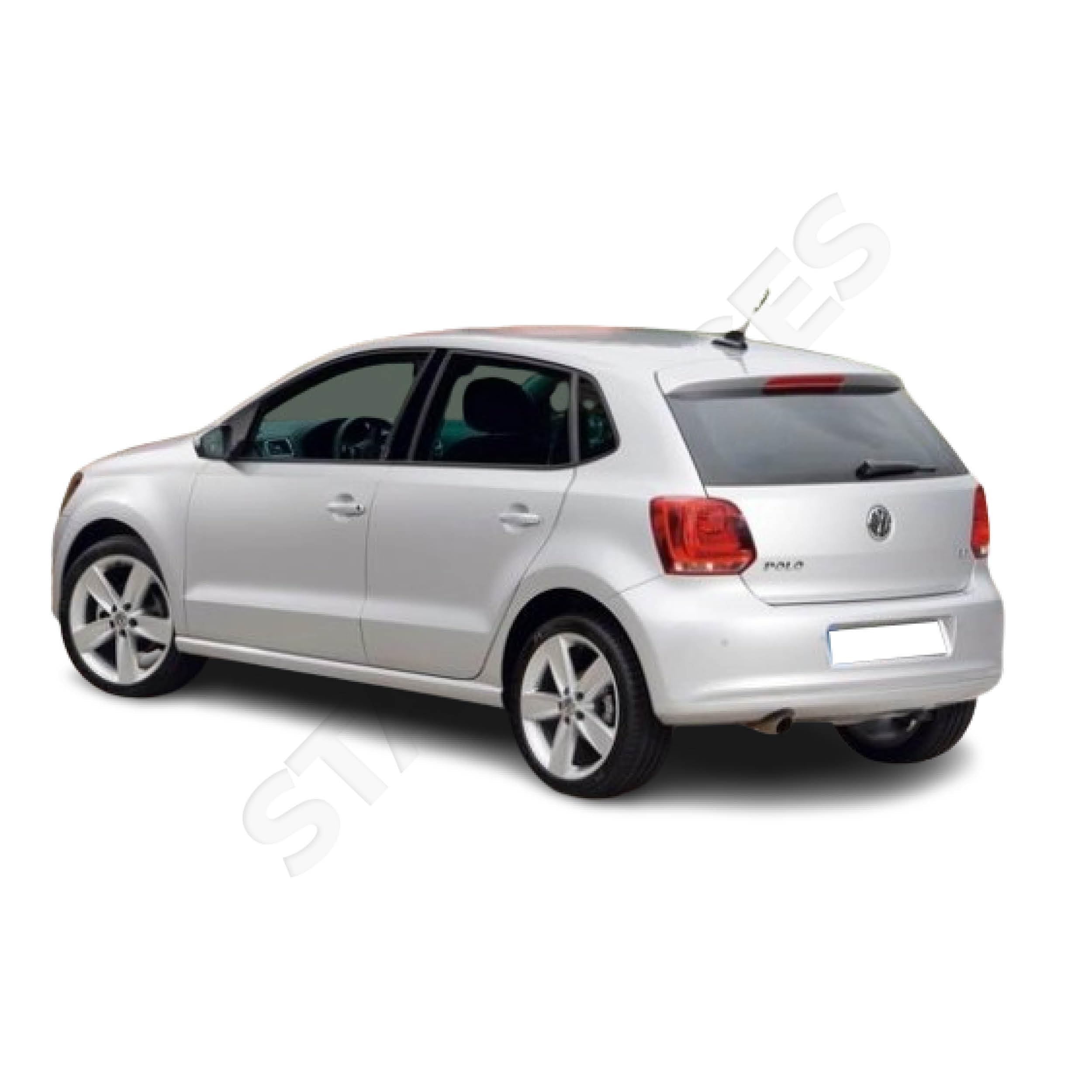 2 pistoncini portellone compatibile per Polo 5 (6R, 6C) (2009-20017) ammortizzatori cofano posteriore. 6R6827550A, 6R6827550C