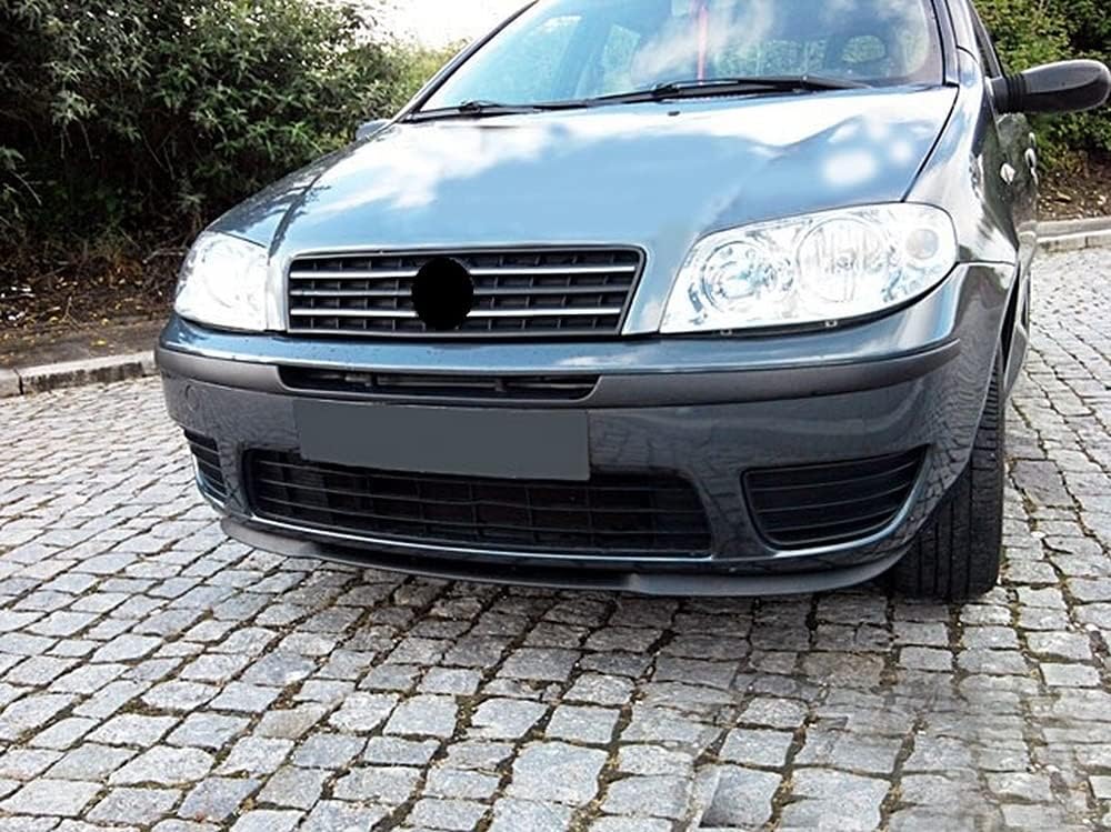 Per Fiat Punto 188 Cupra Splitter Paraurti Anteriore Labbro 3 Pezzi 6 Colori Body Kit (Bianco)