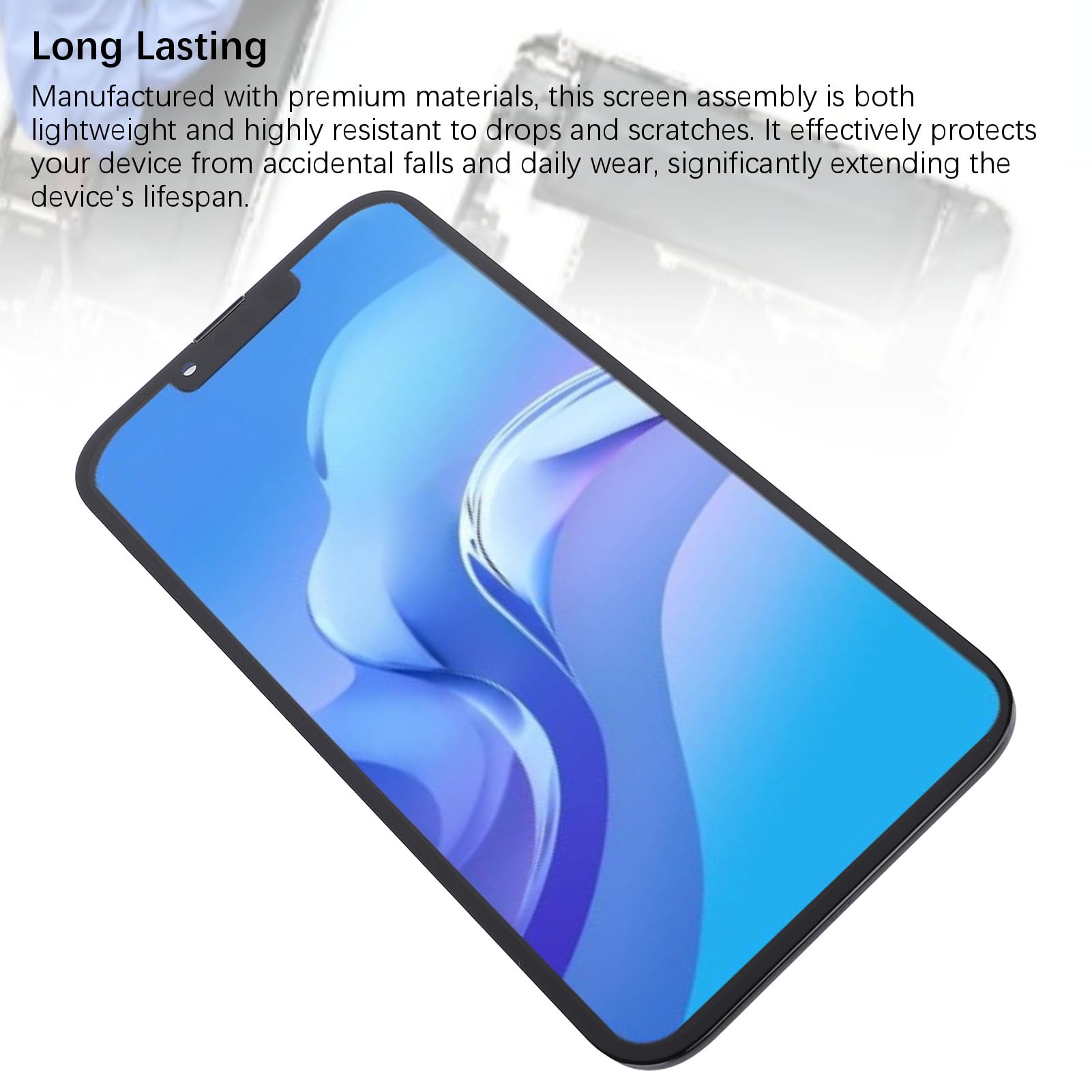 Dpofirs Sostituzione Schermo per 13 Pro Max, 3D Touch LCD