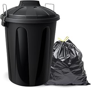 TECHZOCO Cubo de Basura con tapa