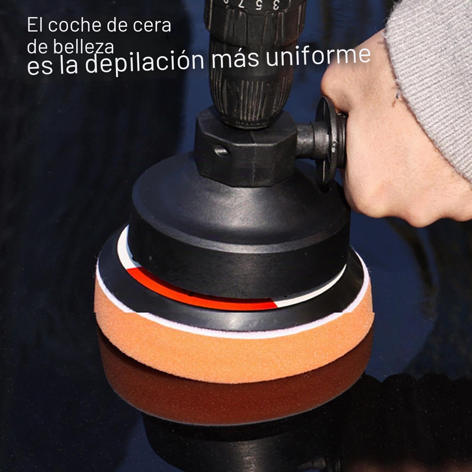 Máquina De Pulido De Suelo | Pulidores De Tampones Eléctricos | Herramienta De Depilación De Suelos, Depilación Y Kit De Pulido De Velocidad Variable, Dispositivo Electrónico Silencioso Para