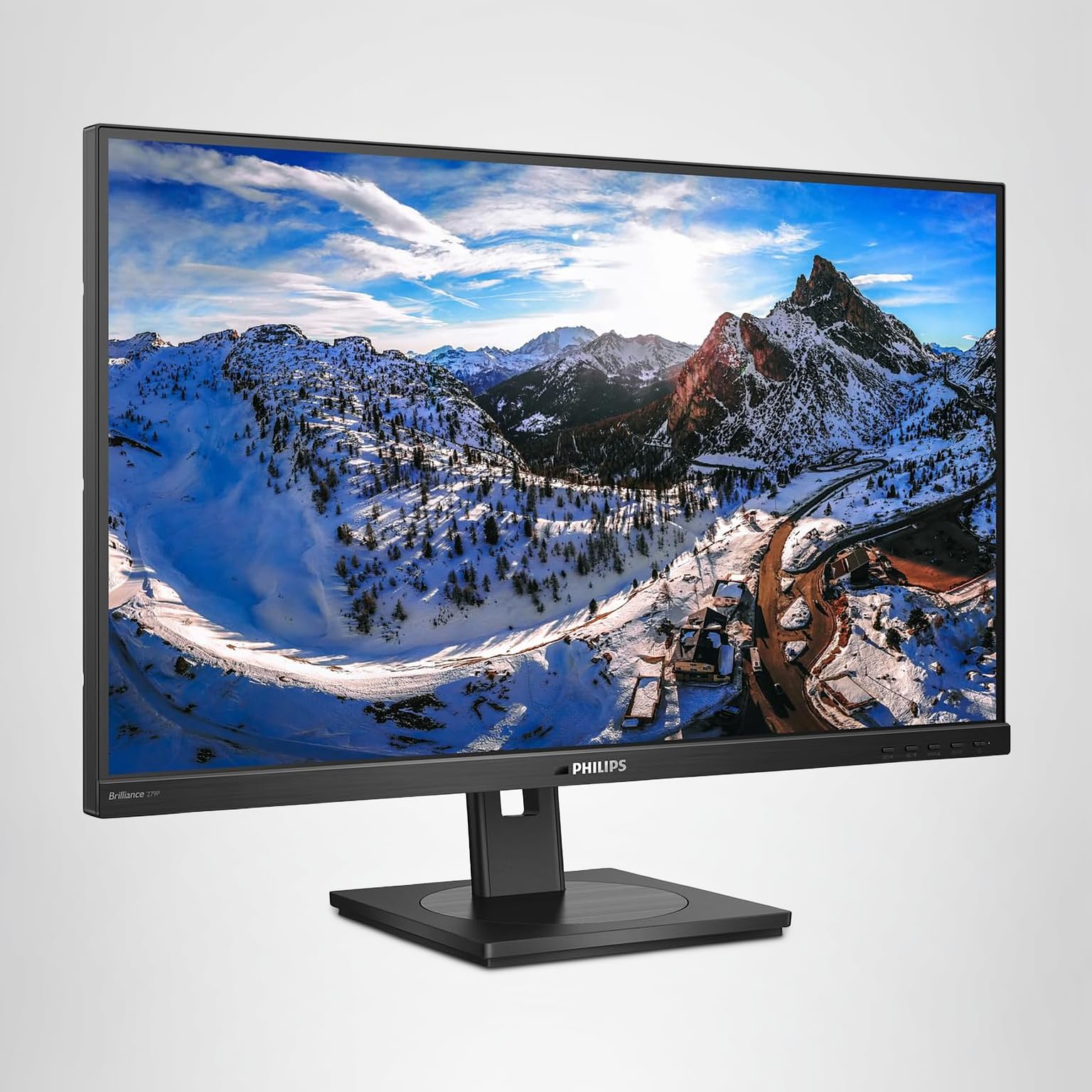 Philips 279P1-27 Inch 4K Monitor, 60Hz, 4ms, IPS, USB-C Dock