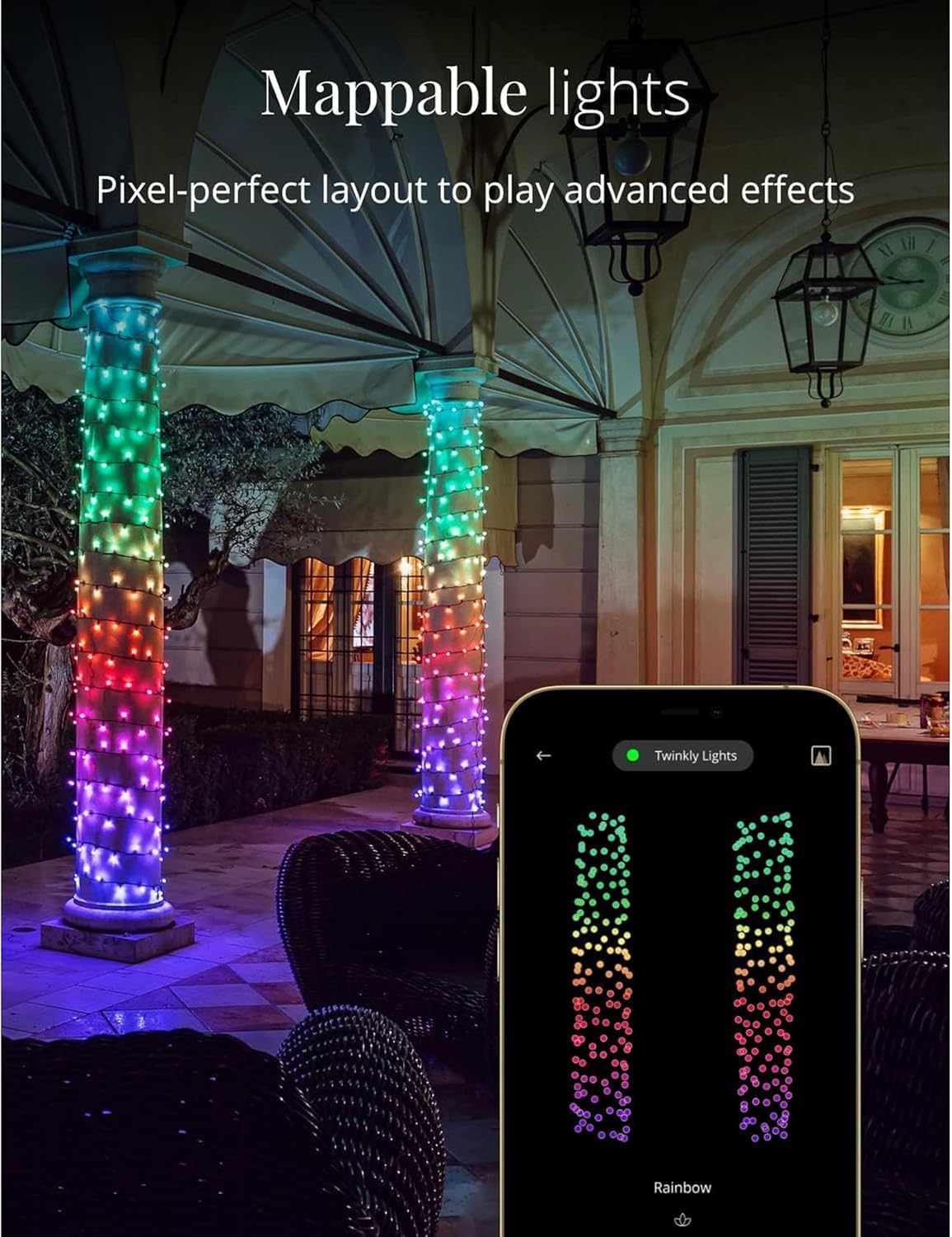 Twinkly Kerstverlichting LED Lichtsnoer RGBW 20M 🛍️ [iBOOD] » €69,95