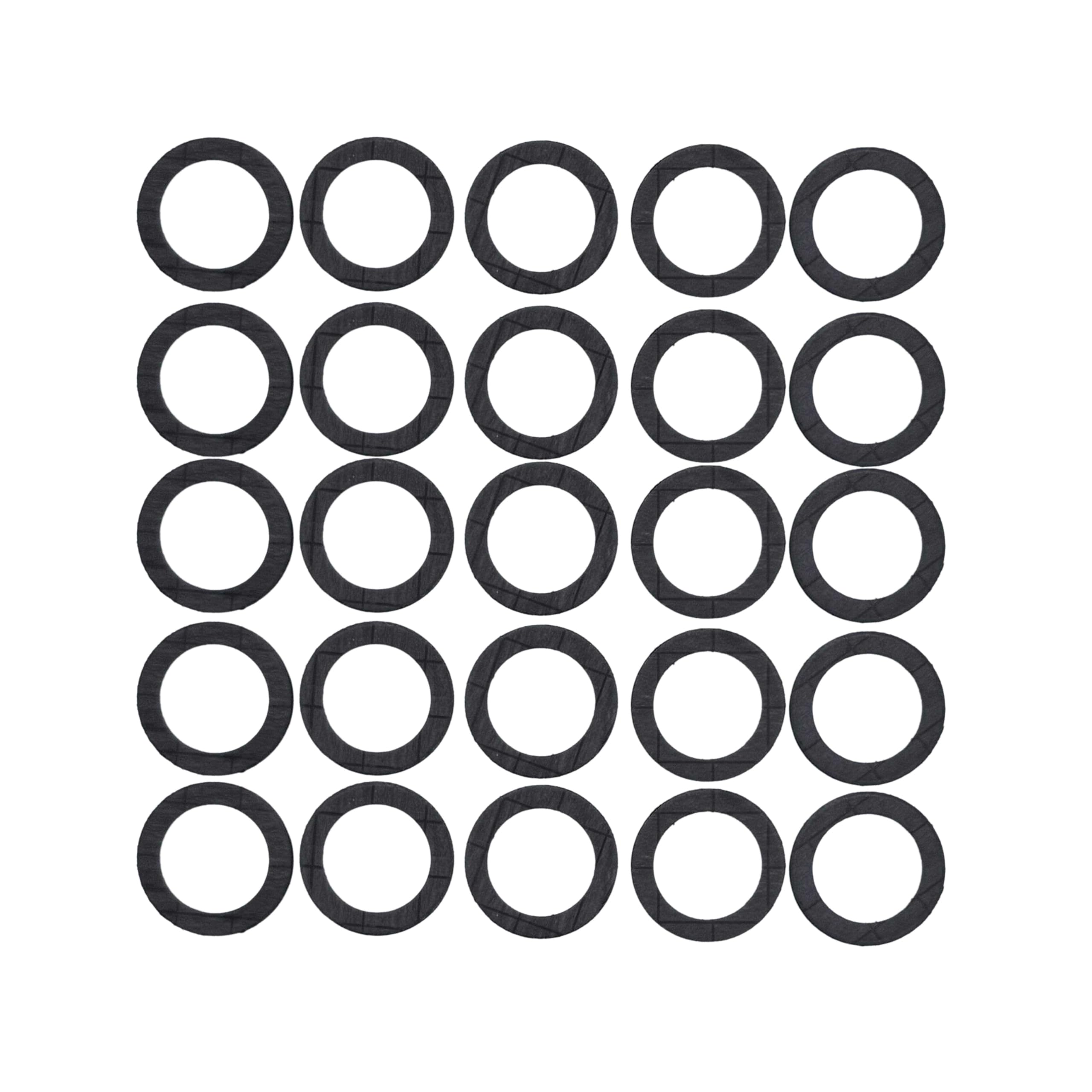 Joint Plat en Graphite Haute Température 1" (30 × 21 × 2 mm) – Lot de 25 – Jusqu’à 350 °C